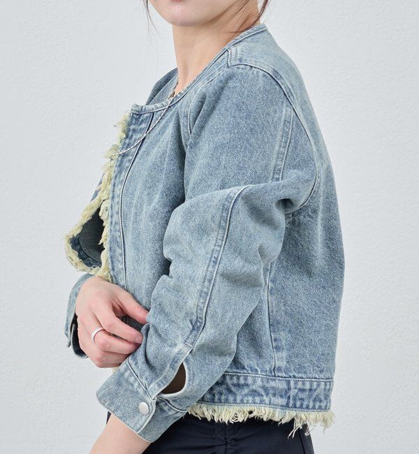  「【26SS予約】ショートデニムボレロ」|その他|