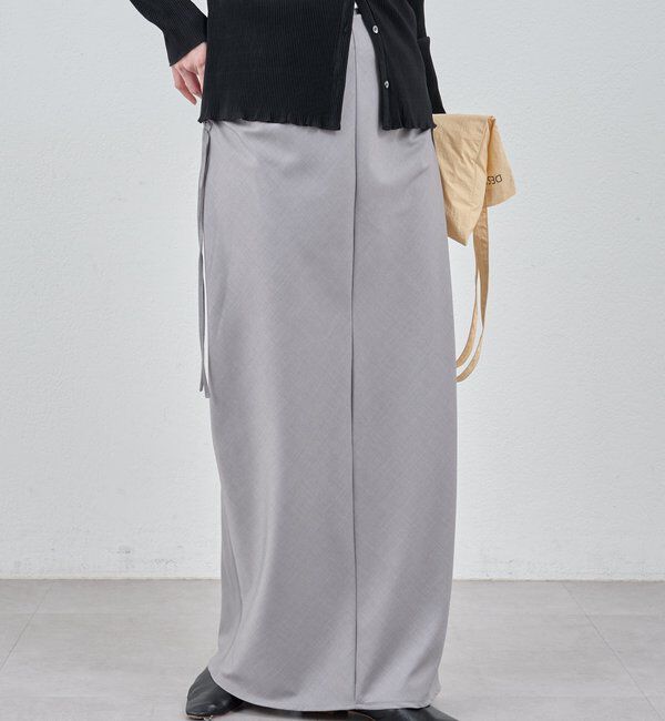  「【26SS予約】サイドギャザースカート」|スカート|