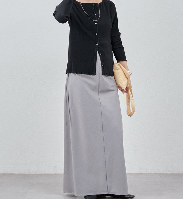  「【26SS予約】サイドギャザースカート」|スカート|