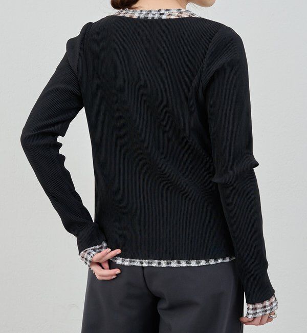  「【26SS予約】レースチェックプルオーバー」|Tシャツ・カットソー|