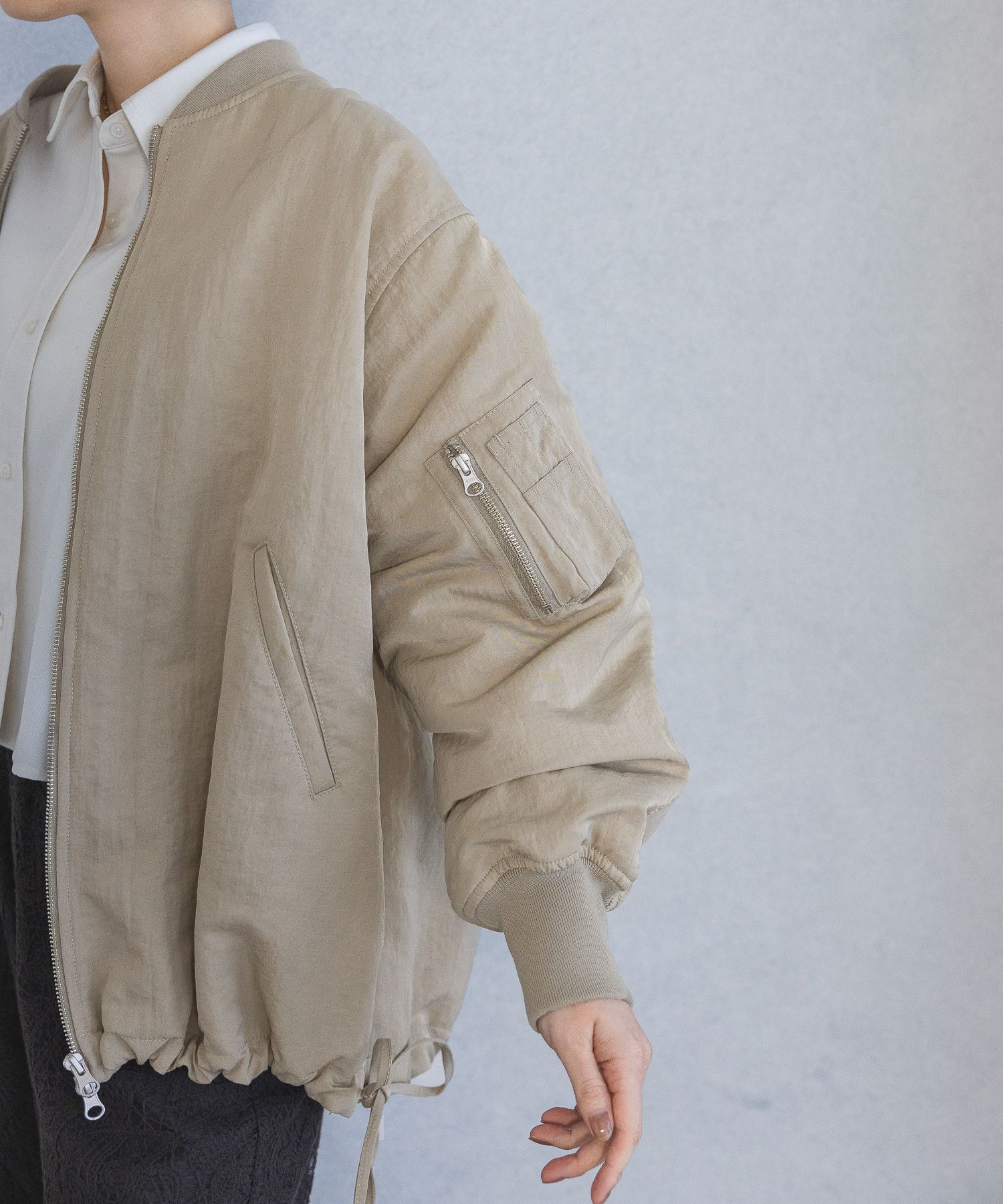 A part by 「サイドドロストMA-1xxx」|ブルゾン・スタジャン|