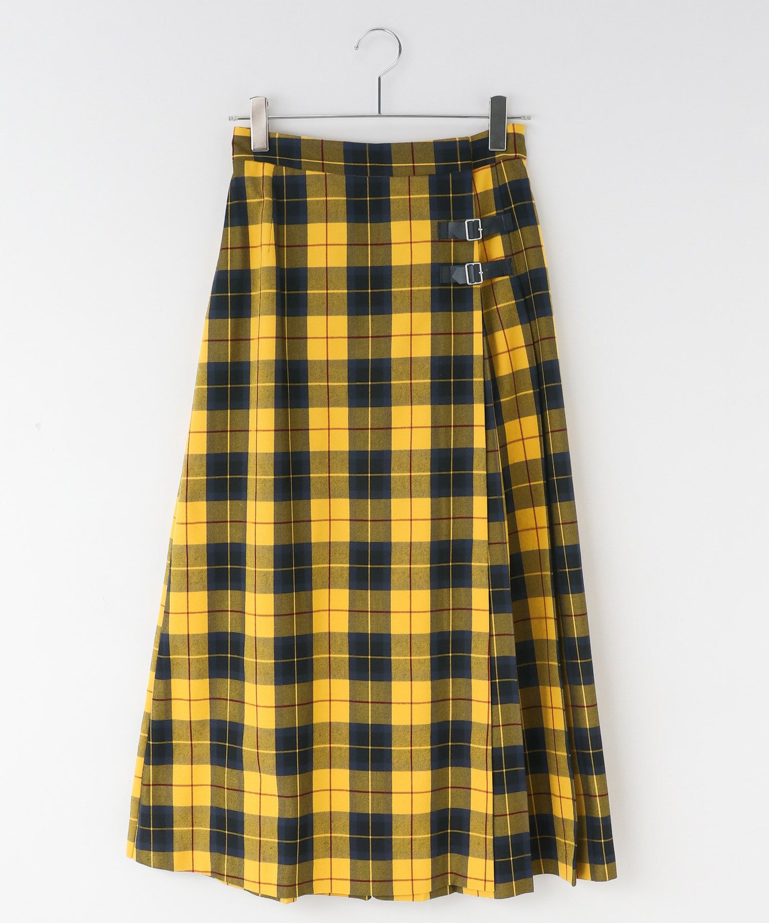 LOWRYS FARM「チェックキルトプリーツスカート」|スカート|