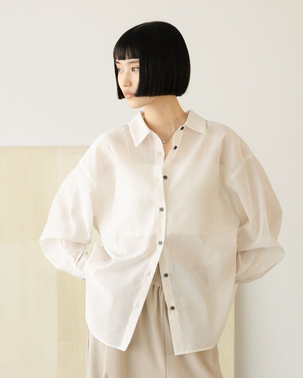 LOWRYS FARM「シアーシャツLS」|シャツ・ブラウス|NTL