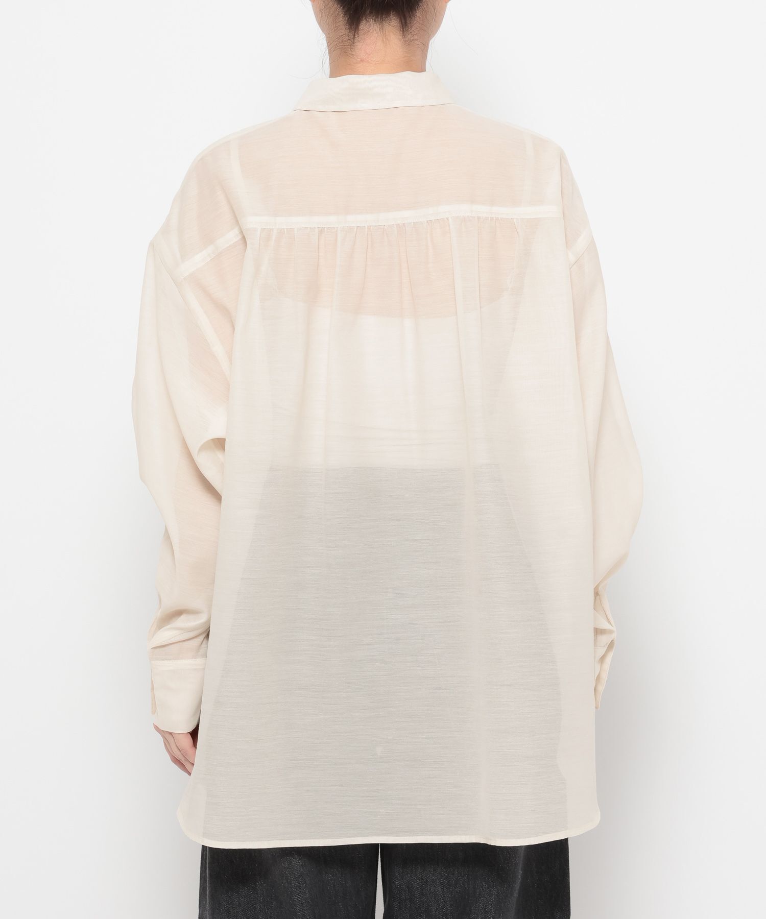 LOWRYS FARM「シアーシャツLS」|シャツ・ブラウス|