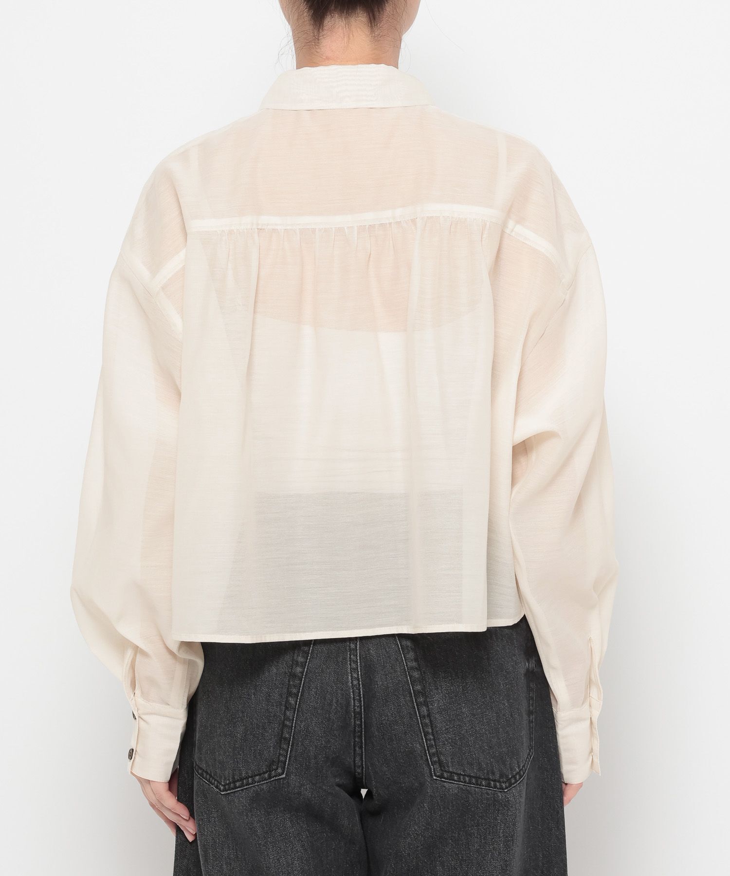 LOWRYS FARM「シアーシャツLS」|シャツ・ブラウス|