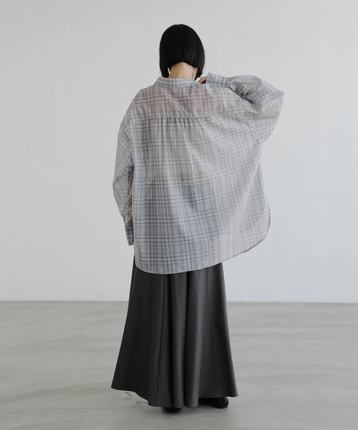 LOWRYS FARM「シアーシャツLS」|シャツ・ブラウス|