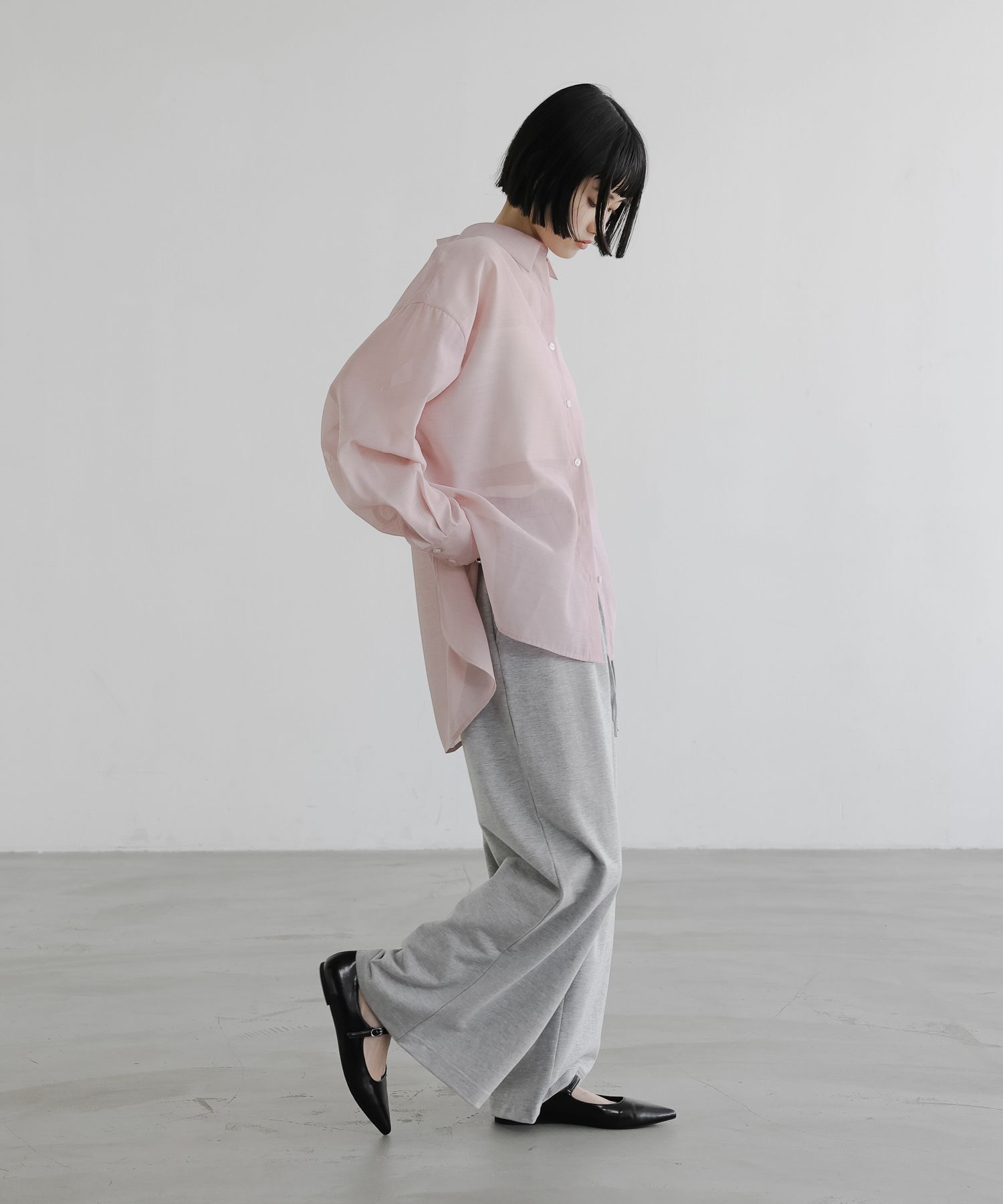 LOWRYS FARM「シアーシャツLS」|シャツ・ブラウス|