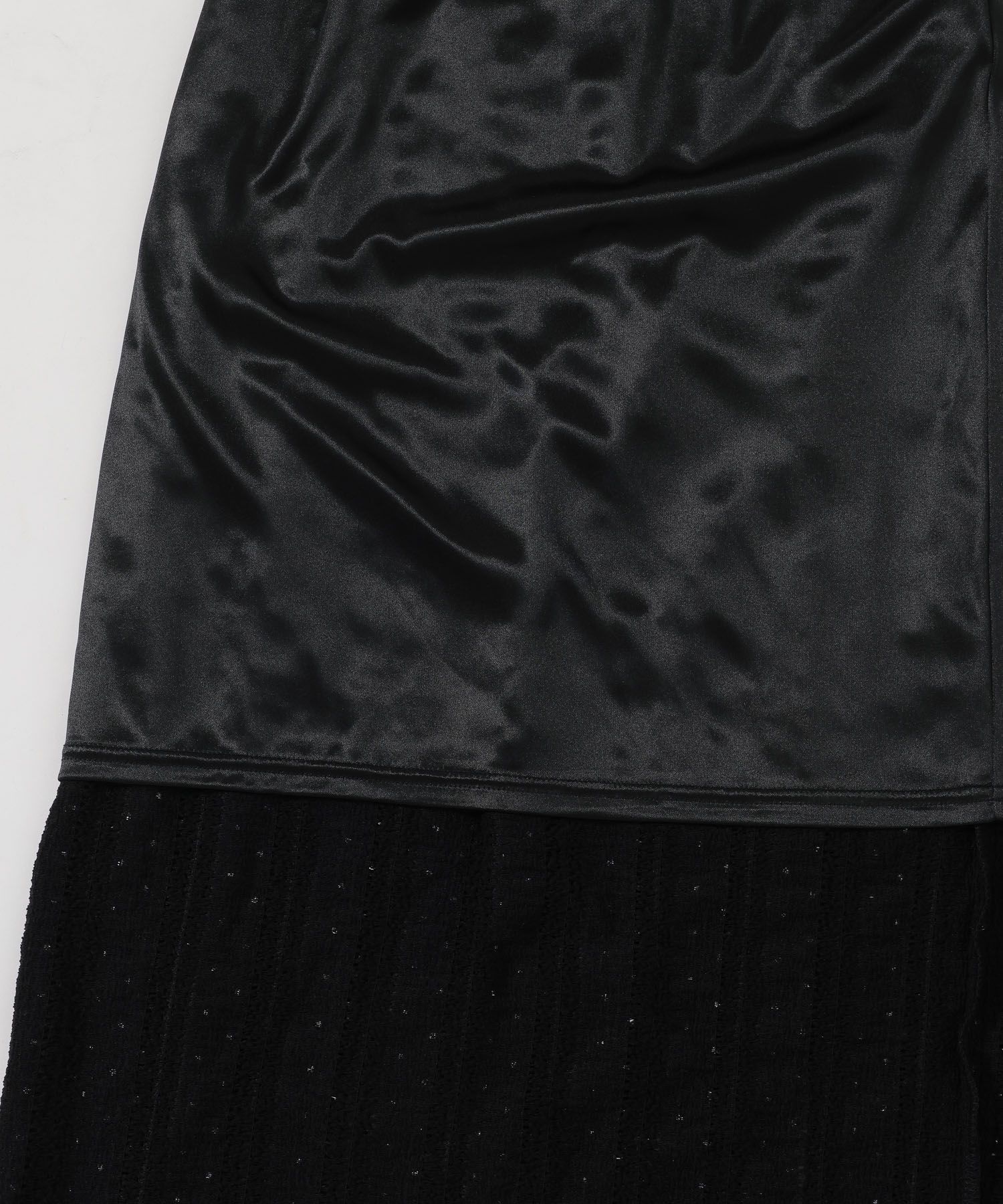 LOWRYS FARM「チビフリルカットタイトスカート」|スカート|