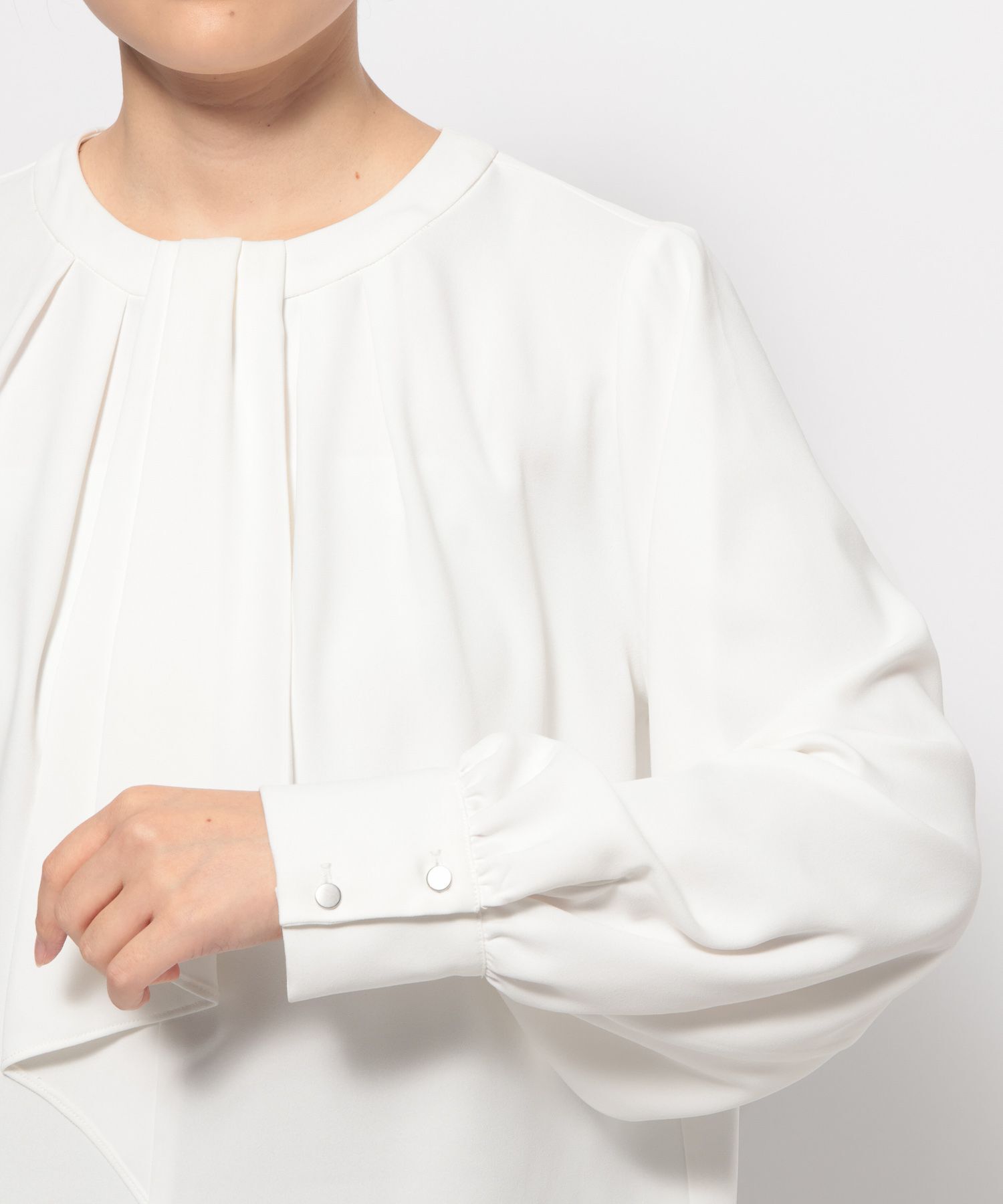  「【入卒／セレモニー】タイブラウス」|シャツ・ブラウス|