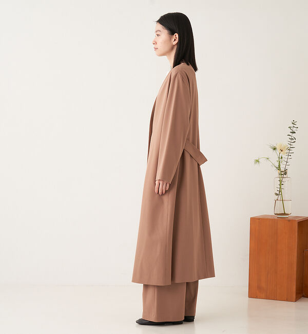 collex「【セットアップ対応】ノーカラーコート」|ノーカラーコート|