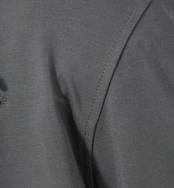 ABAHOUSE「ジャージー セミダブル ライダース ブルゾン」|ライダースジャケット|