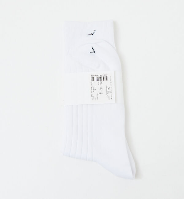 ABAHOUSE「【定番】無地 リブ カラーソックス」|ソックス|