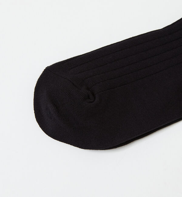 ABAHOUSE「【定番】無地 リブ カラーソックス」|ソックス|