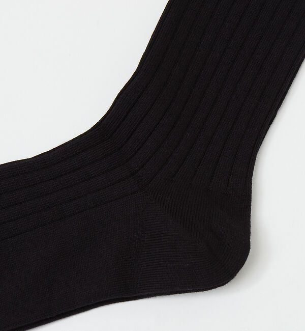 ABAHOUSE「【定番】無地 リブ カラーソックス」|ソックス|