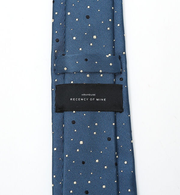 ABAHOUSE「【ドット柄】MADE IN JAPAN/シルクタイ/ネクタイ」|ネクタイ・蝶ネクタイ|