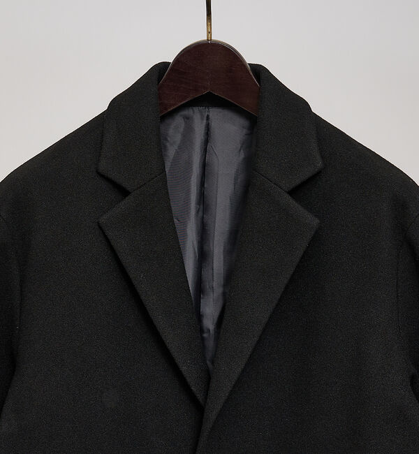 ABAHOUSE「ニットメルトン チェスターコート」|その他|