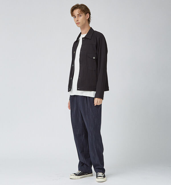 ABAHOUSE「【デニムディテール】ストレッチポンチ トラッカーブルゾン / ポンチGジャン」|その他|