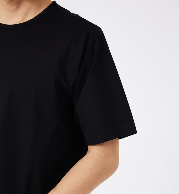 ABAHOUSE「【通年生地使用】シルケット天竺 半袖Tシャツ」|Tシャツ・カットソー|