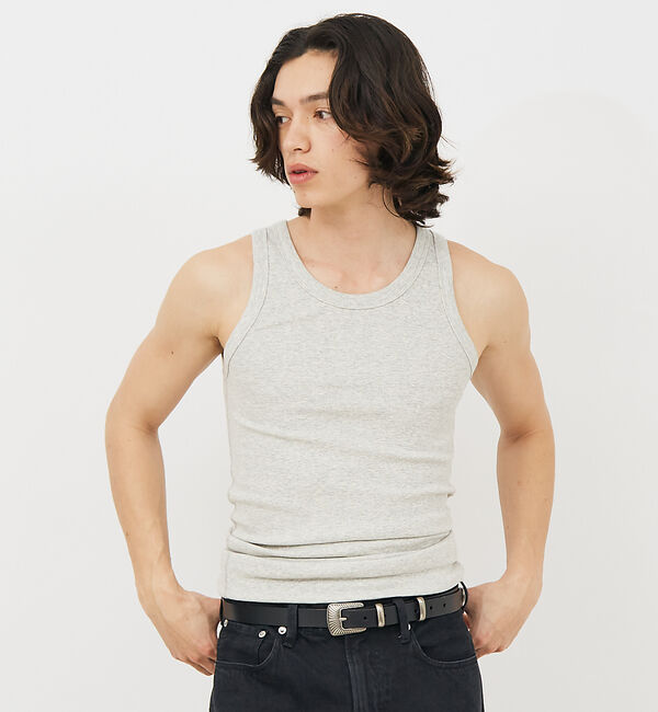 ABAHOUSE「【DISCUS ATHLETIC/ディスカス アスレチック 】RIB Pack-」|キャミソール|グレー