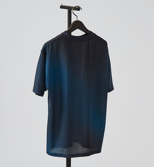 ABAHOUSE「【グラデーション】グラフィックプリント 半袖Tシャツ」|Tシャツ・カットソー|