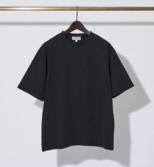 ABAHOUSE「【速乾 / DRY MAX】半袖Tシャツ」|Tシャツ・カットソー|ブラック