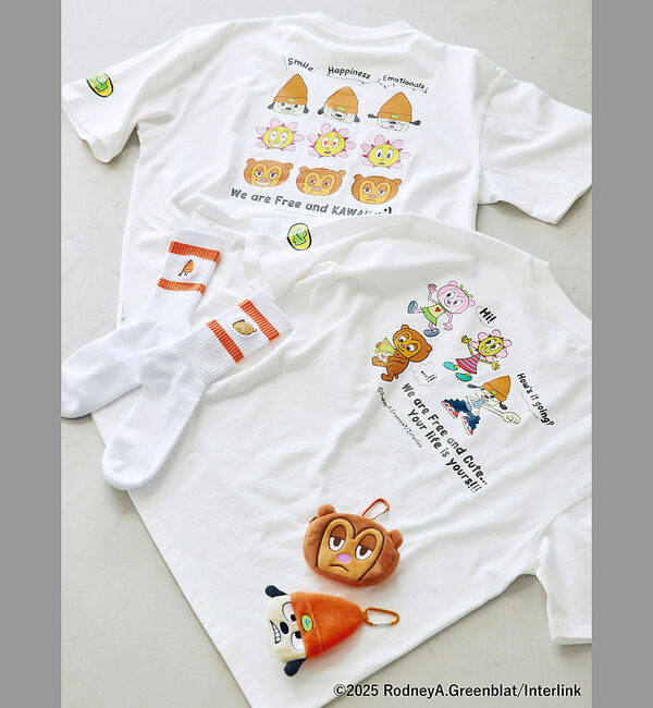 ABAHOUSE「【Parappa The Rapper&times;LAROUTE】パラッパ ラッパー /」|ソックス|