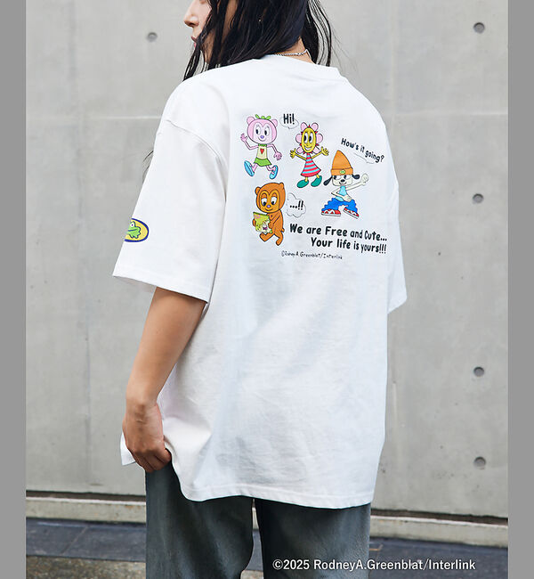 ABAHOUSE「【Parappa The Rapper&times;LAROUTE】パラッパ ラッパー /」|Tシャツ・カットソー|ホワイト系その他1