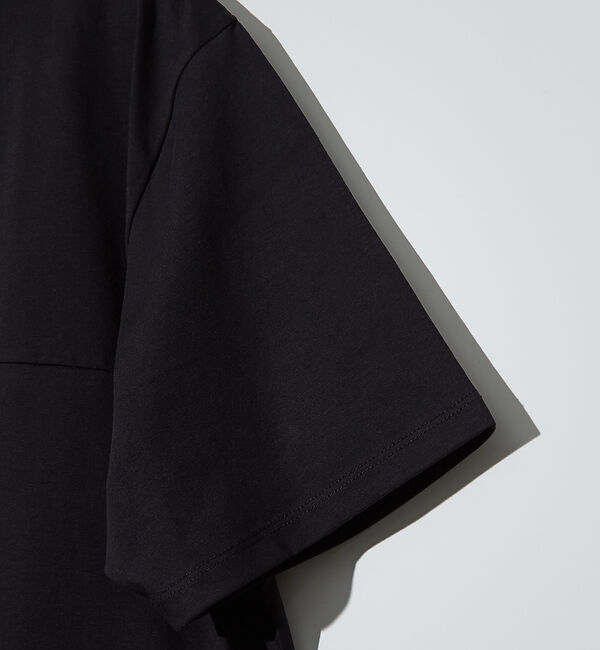 ABAHOUSE「【SORONA】接触冷感 サイドタック 半袖Tシャツ」|Tシャツ・カットソー|