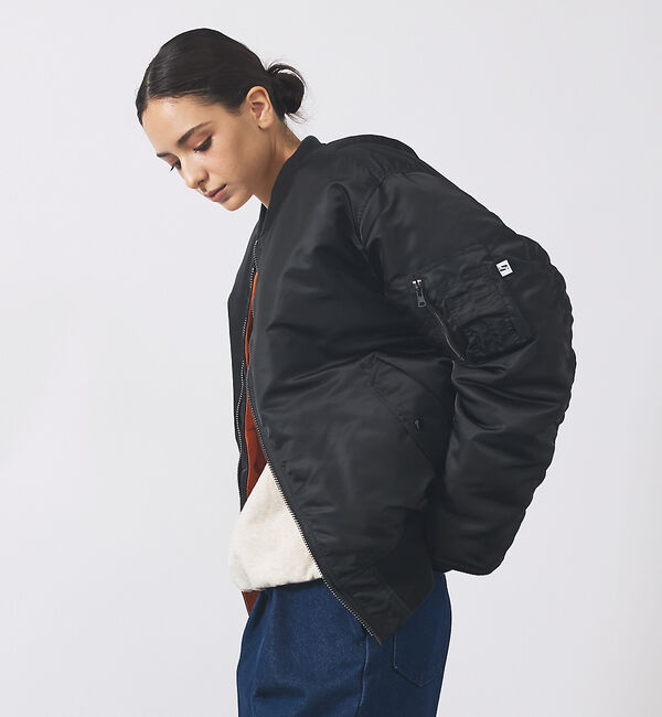 ABAHOUSE「【Valley Apparel / バレーアパレル】MA-1 フライトジャケット」|ミリタリー・モッズコート|