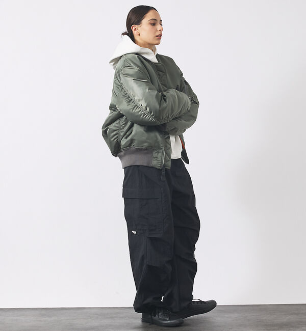 ABAHOUSE「【Valley Apparel / バレーアパレル】MA-1 フライトジャケット」|ミリタリー・モッズコート|