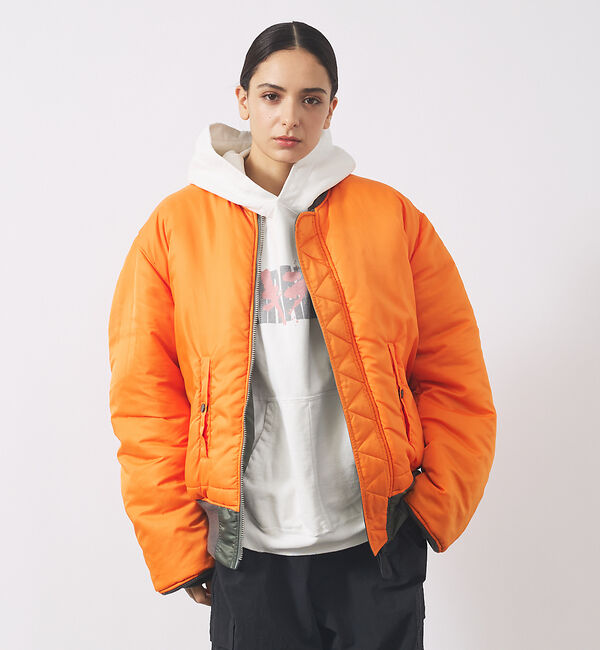 ABAHOUSE「【Valley Apparel / バレーアパレル】MA-1 フライトジャケット」|ミリタリー・モッズコート|