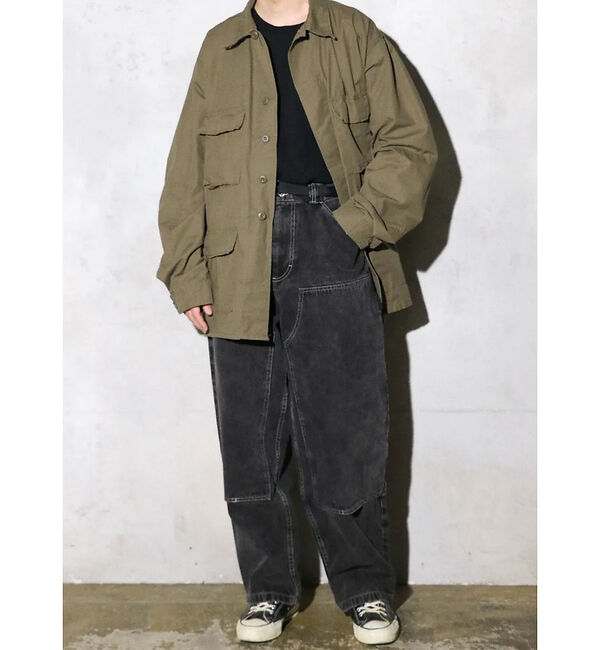ABAHOUSE「【U.S MILITARY】 BDU FATIGUE JACKET COTTON」|ミリタリー・モッズコート|