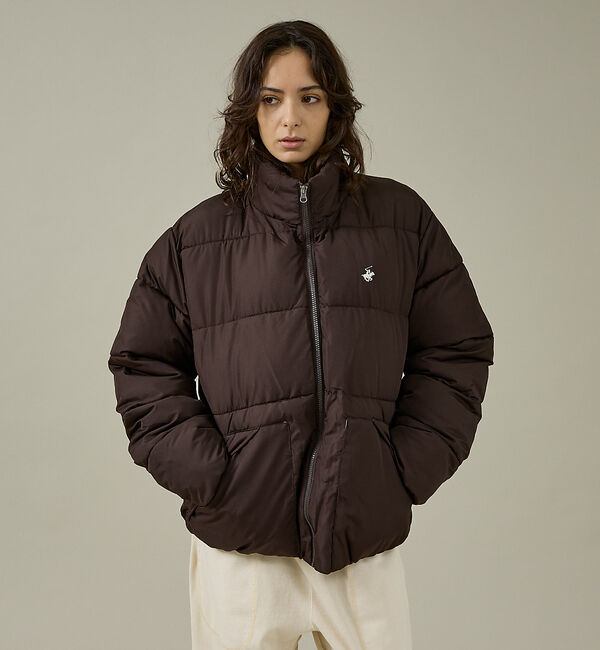 ABAHOUSE「【BH POLO/ビバリーヒルズポロクラブ】中綿ダウンジャケット / 90sスポ」|ダウン|ダークブラウン