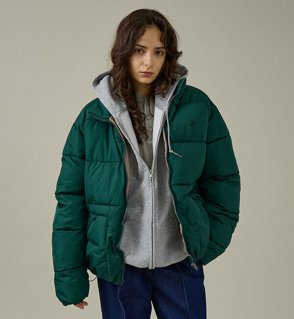 ABAHOUSE「【BH POLO/ビバリーヒルズポロクラブ】中綿ダウンジャケット / 90sスポ」|ダウン|