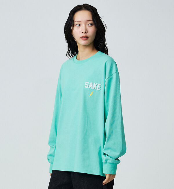 ABAHOUSE「【YOIDORE / ヨイドレ】KAMINARISAMA / 雷様 刺繍ロングT」|Tシャツ・カットソー|