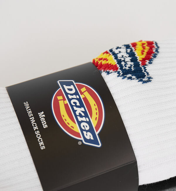 ABAHOUSE「【Dickies / ディッキーズ】CDK3P3底パイルバックロゴソックス/ハイ」|ソックス|