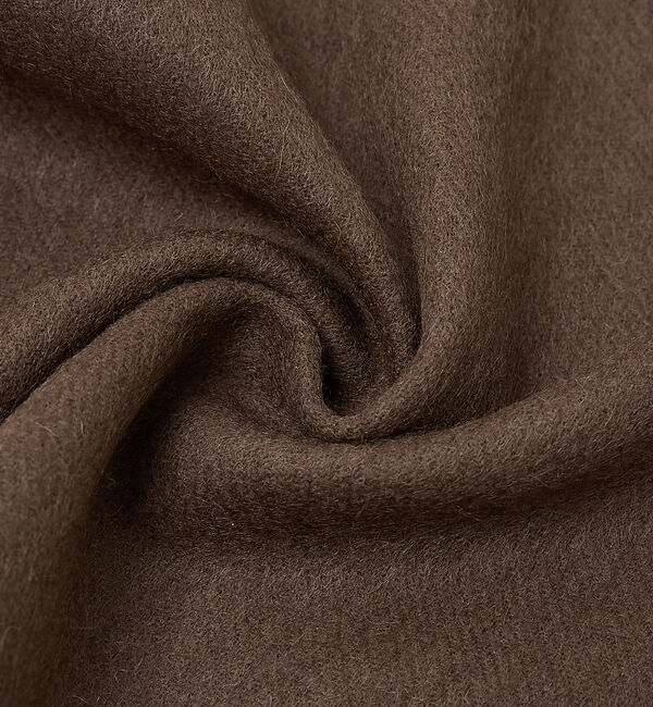 ABAHOUSE「ウール&times;カシミヤ フリンジ マフラー / ON・OFF兼用」|マフラー|