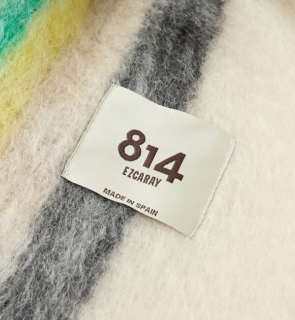 ABAHOUSE「【814 EZCARAY】MOHAIR TARTAN モヘヤ マフラー」|マフラー|