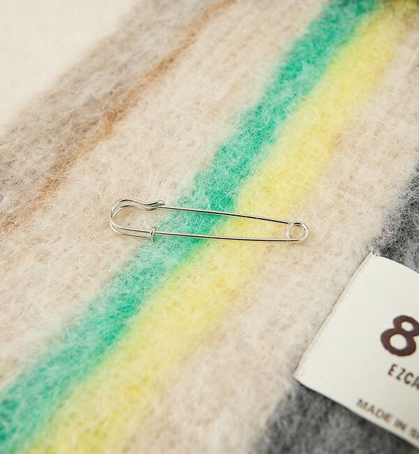 ABAHOUSE「【814 EZCARAY】MOHAIR TARTAN モヘヤ マフラー」|マフラー|