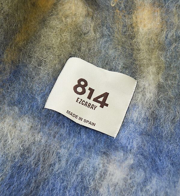 ABAHOUSE「【814 EZCARAY】MOHAIR TARTAN モヘヤ マフラー」|マフラー|