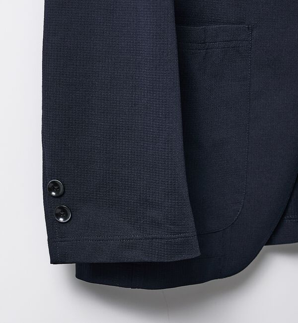 ABAHOUSE「【接触冷感】カットメッシュ ジャケット / セットアップ対応【予約】」|テーラードジャケット|