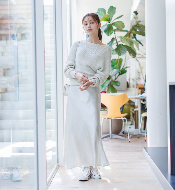 Rouge vif「バイヤスロングスカート」|スカート|