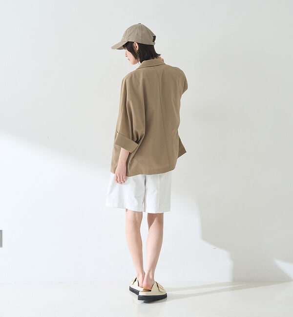 Rouge vif「撥水ドルマンハーフスリーブジャケット」|その他|