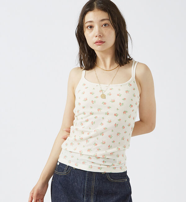 Rouge vif「【JEMORGAN/ジェーイーモーガン】花柄 カップ付キャミソール / TCワッ」|キャミソール|その他1