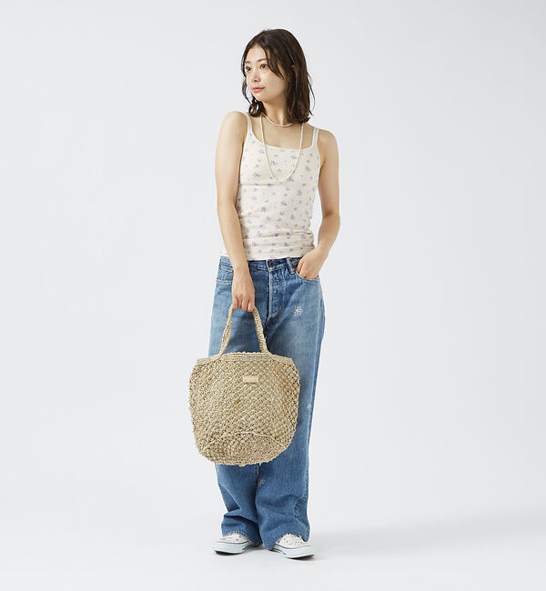 Rouge vif「【JEMORGAN/ジェーイーモーガン】花柄 カップ付キャミソール / TCワッ」|キャミソール|