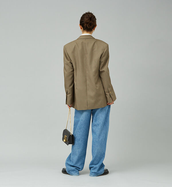 Rouge vif「チェックビックジャケット」|テーラードジャケット|