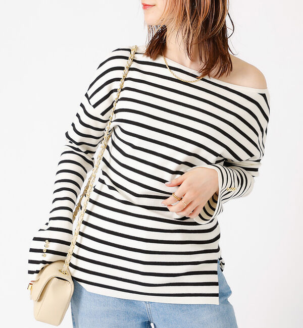 Rouge vif「総針フレアスリーブプルオーバー」|ニット・セーター|その他