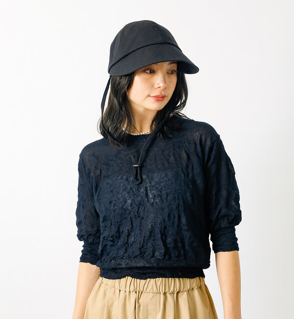 Rouge vif「【Ruben/ルーベン】リネンデイリーキャップ（顎紐付き）【WEB限定】」|その他|