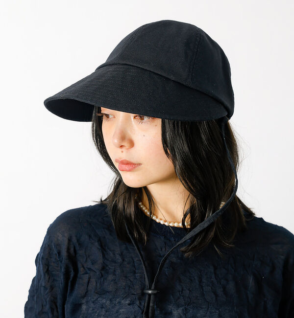 Rouge vif「【Ruben/ルーベン】リネンデイリーキャップ（顎紐付き）【WEB限定】」|その他|