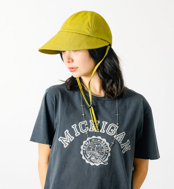 Rouge vif「【Ruben/ルーベン】リネンデイリーキャップ（顎紐付き）【WEB限定】」|その他|